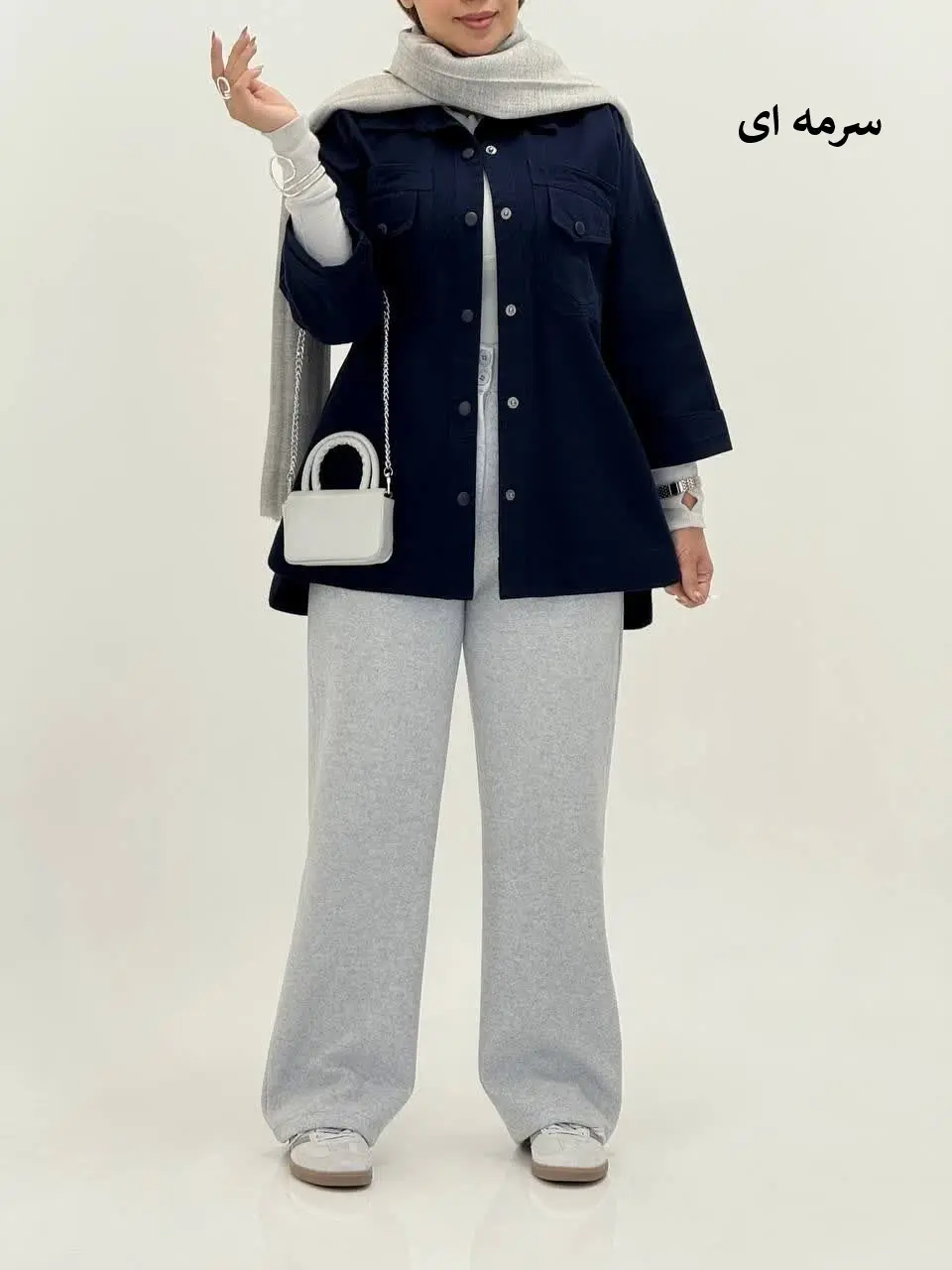 3565-مانتو کتان پیکو